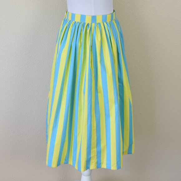 Magnolia Park Stripe A-Line Stripe Skirt - S - Picture 5 of 9